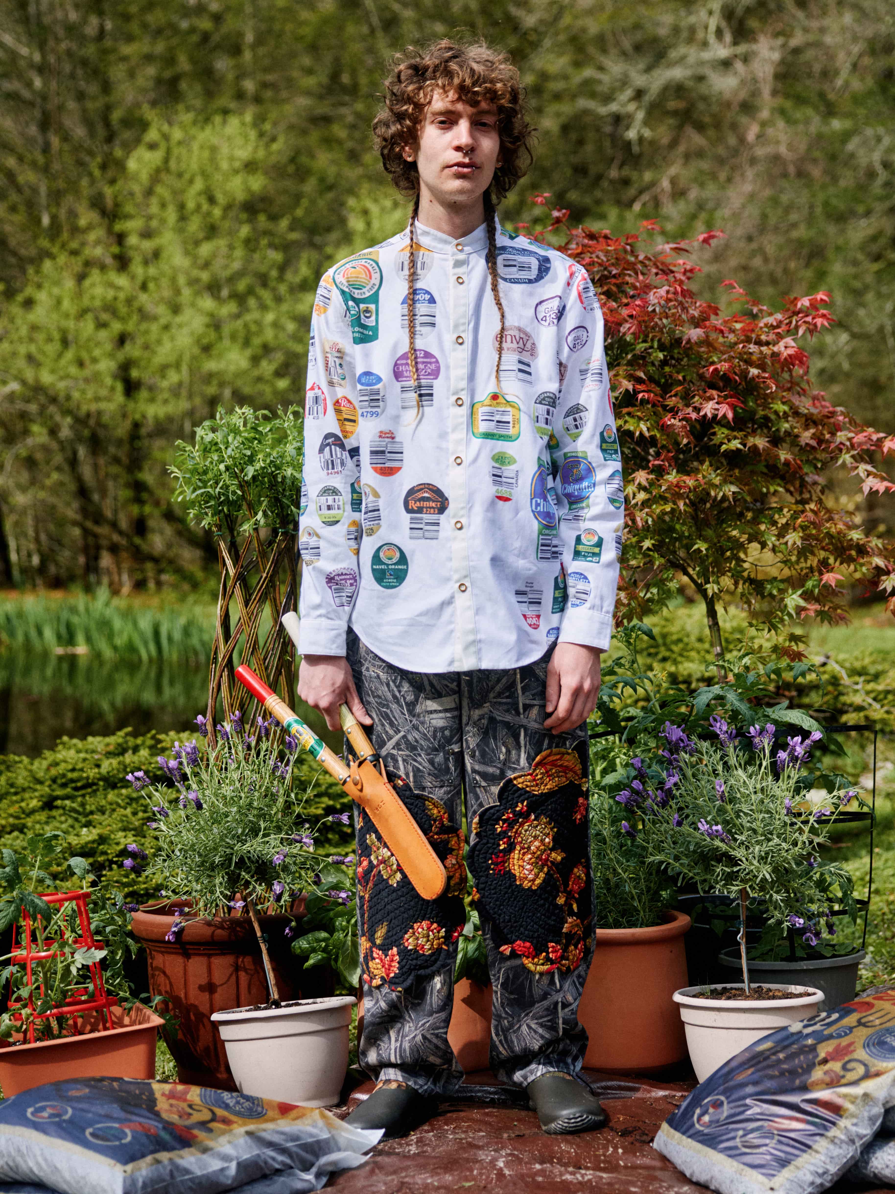 Produce Label Field Shirt