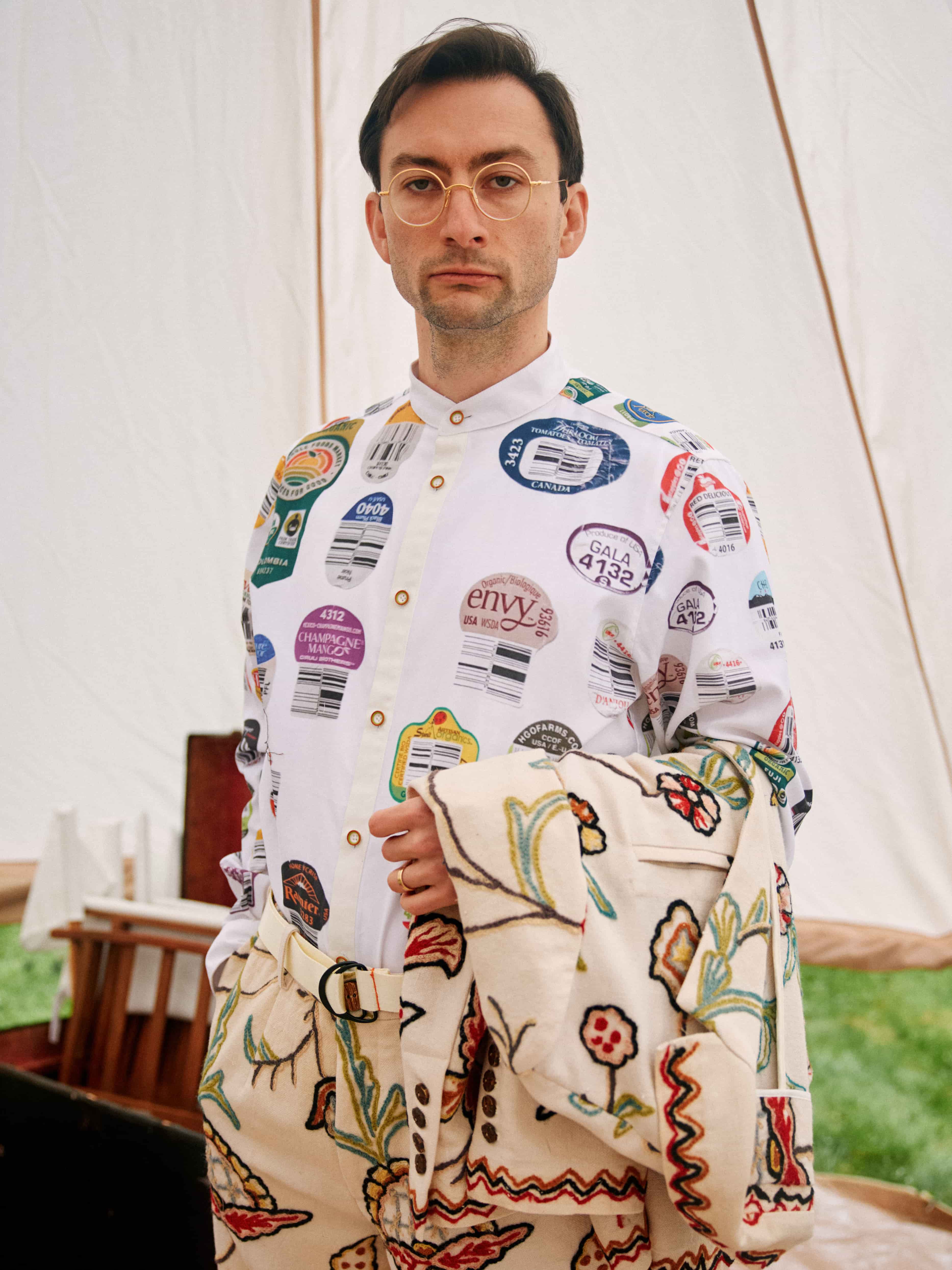 Produce Label Field Shirt